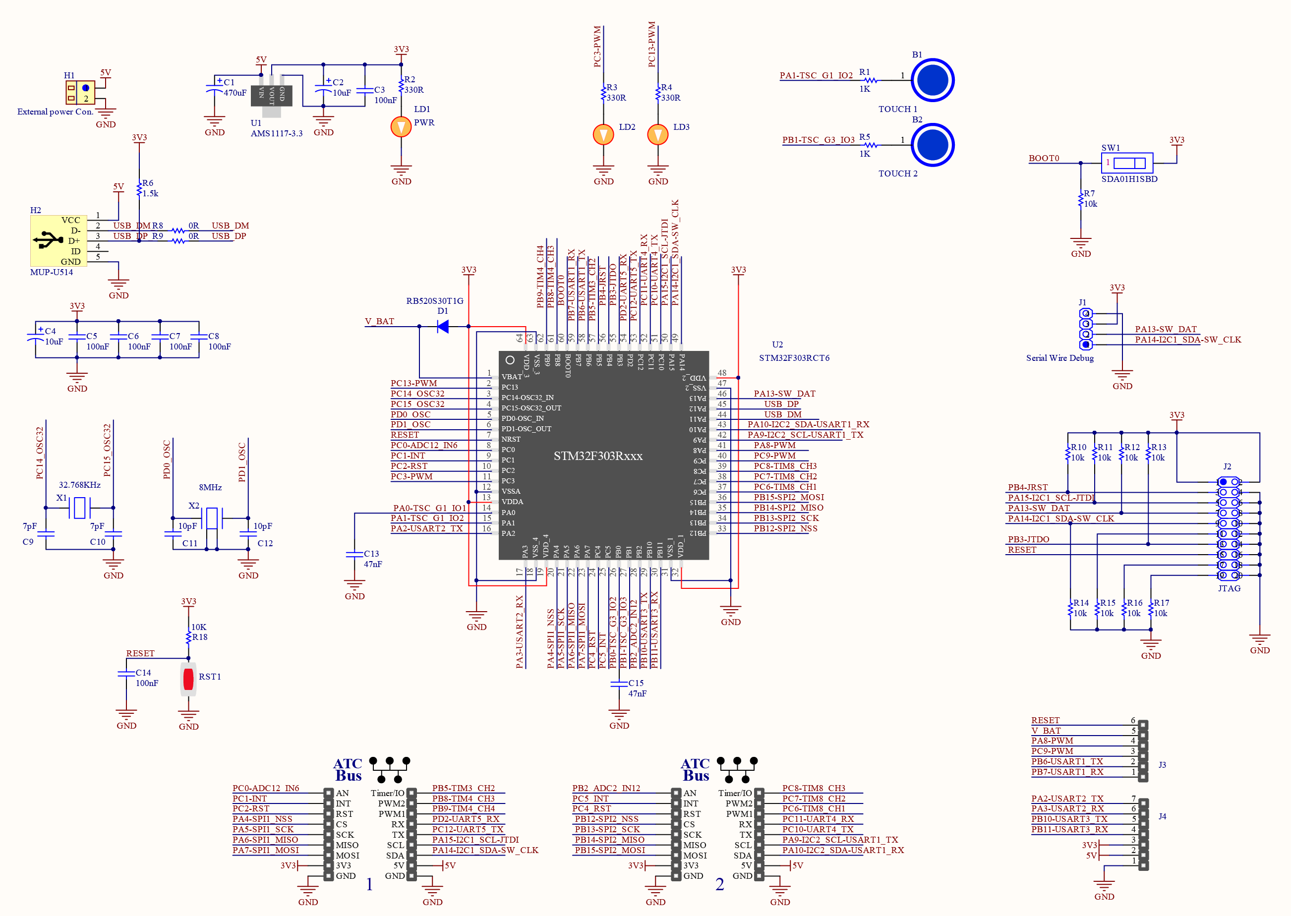 Spi serial flash programmer schematic design