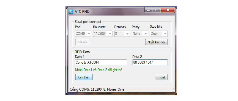RFID Reader/Writer  ATCKEY Electronics Co., Ltd